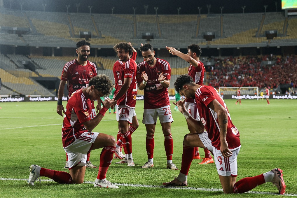 قائمة الأهلي لمواجهة البنك في الدوري المصري